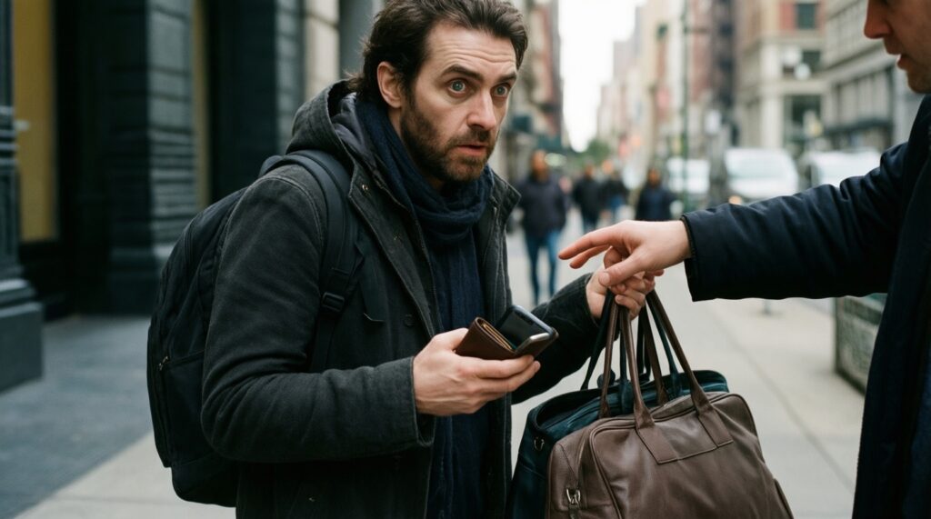 Чек‑лист: как безопасно помогать незнакомым людям и избегать мошенников - иллюстрация