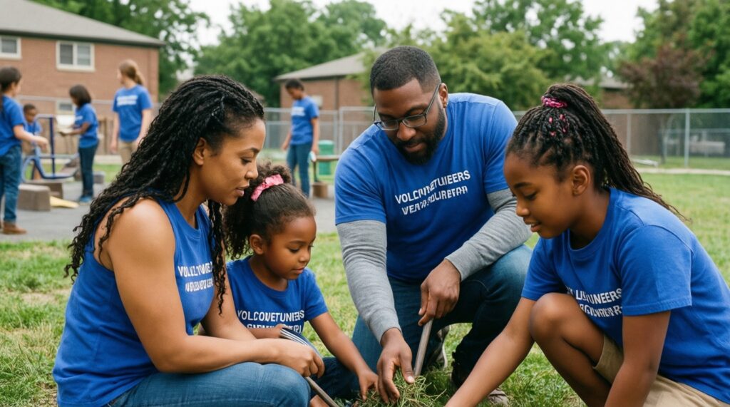 Семейное волонтёрство: как делать добрые дела вместе с детьми и чему это учит - иллюстрация