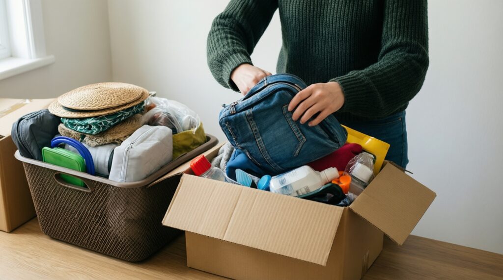 Как организовать сбор вещей правильно: что действительно нужно и как сортировать - иллюстрация