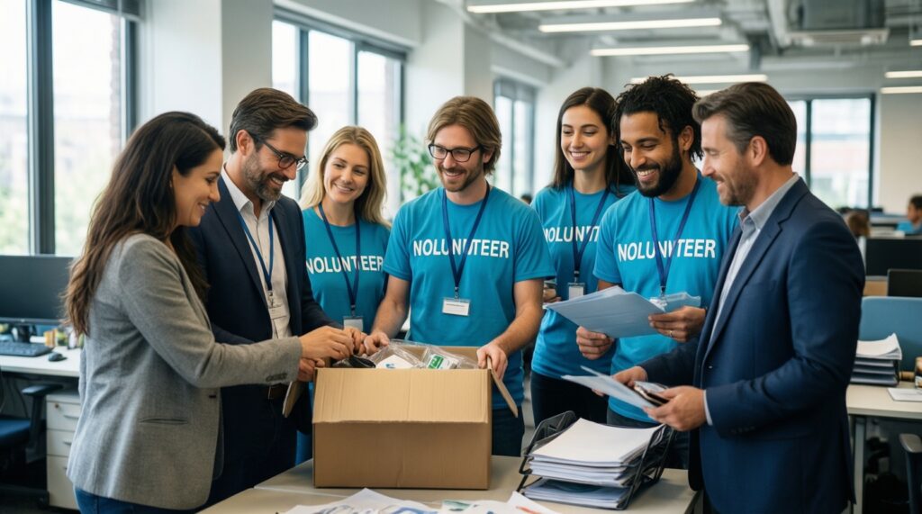 Благотворительность в компании: как запустить инициативу на работе без бюджета - иллюстрация