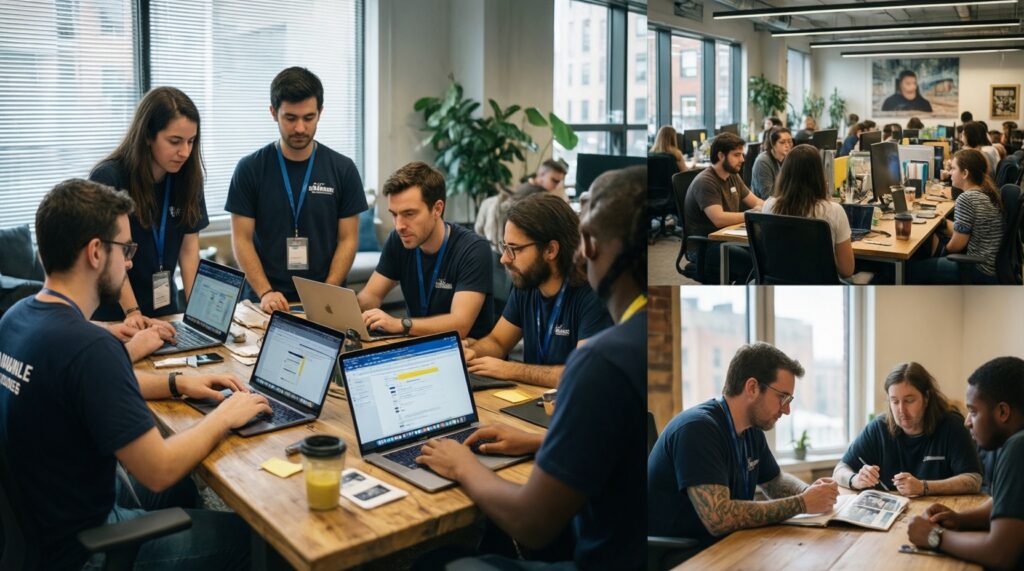 Корпоративное волонтёрство: идеи для команды и как вовлечь коллег без давления - иллюстрация