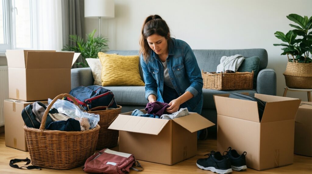 Как организовать сбор вещей правильно: что действительно нужно и как сортировать - иллюстрация