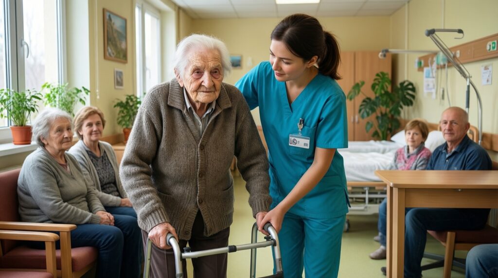 Помощь пожилым: простые добрые дела, которые дают большой эффект - иллюстрация