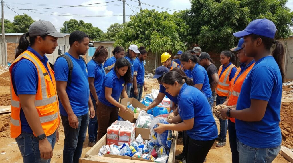 Как вовлечь друзей и коллег: сценарии для командных добрых инициатив - иллюстрация