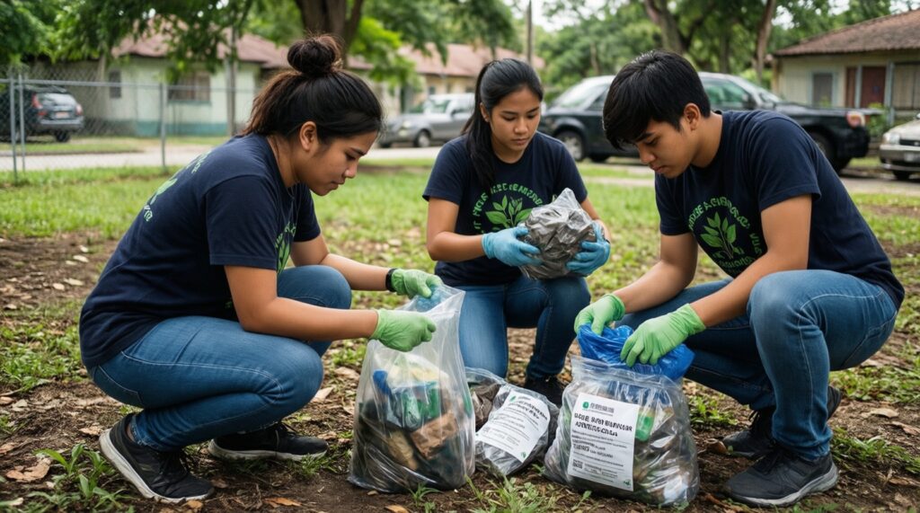 Волонтёрство с детьми: идеи добрых проектов для семьи - иллюстрация