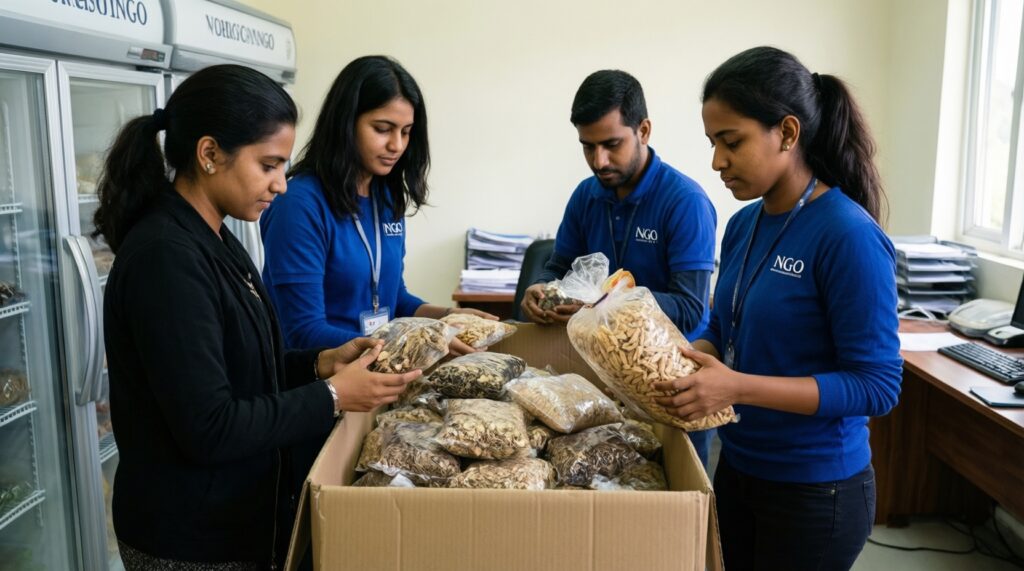 Социальные кухни и фудшеринг: как спасать еду и помогать людям - иллюстрация