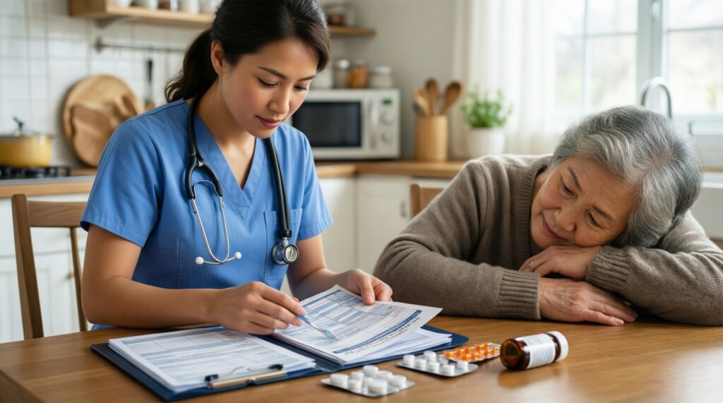 Поддержка пожилых: идеи общения, помощи и цифрового наставничества - иллюстрация