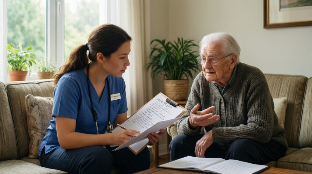 Помощь пожилым: как поддержать уважительно и без навязчивости - иллюстрация