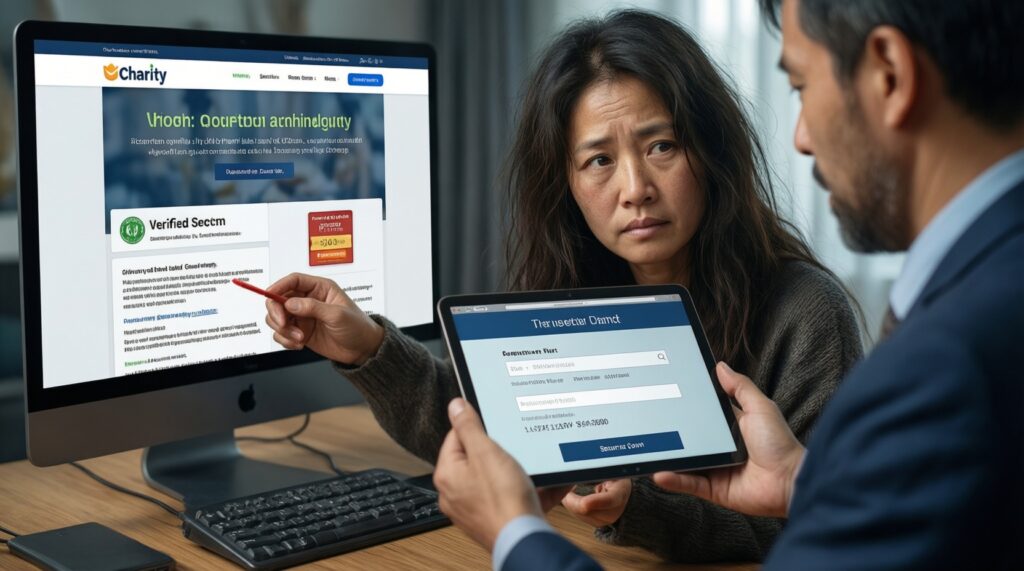 Чек‑лист: как выбрать надёжный благотворительный фонд и не попасть на мошенников - иллюстрация