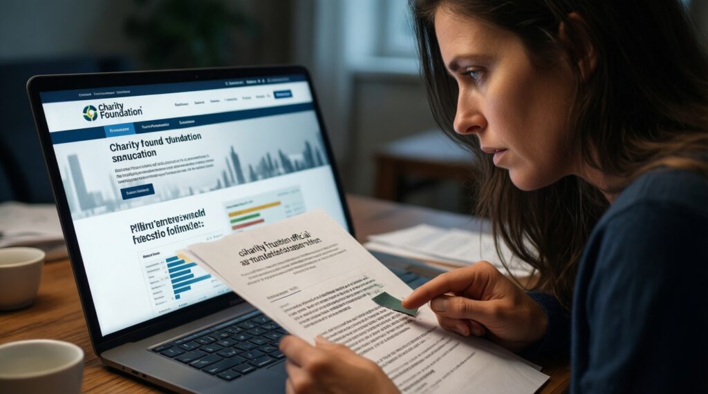 Чек‑лист: как выбрать надёжный благотворительный фонд и не попасть на мошенников - иллюстрация