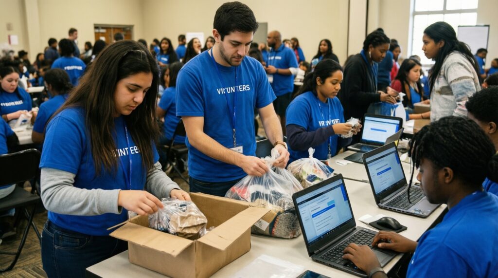 Корпоративное волонтёрство: как вовлечь коллег и сделать это приятно всем - иллюстрация