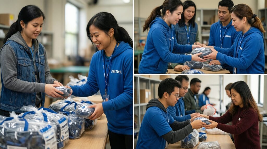 Добрые дела с детьми: идеи семейного волонтёрства по возрастам - иллюстрация