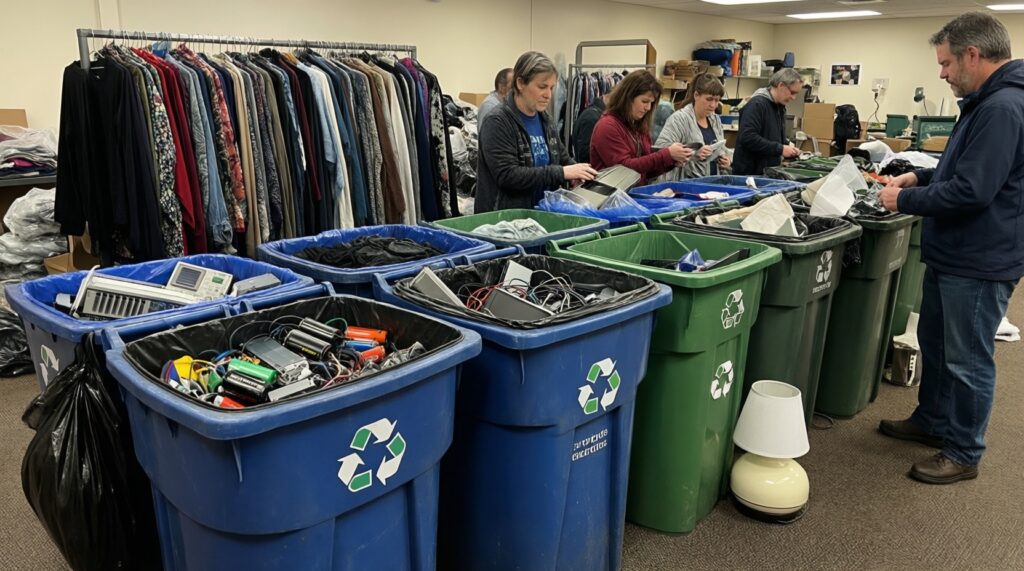 Куда отдавать вещи: чек‑лист сортировки и полезные пункты приёма - иллюстрация